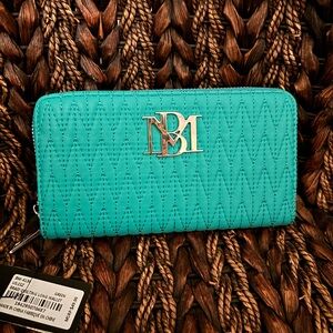 NWT!!! Badgley Mischka Long Wallet: Vegan LeatherBadgley.